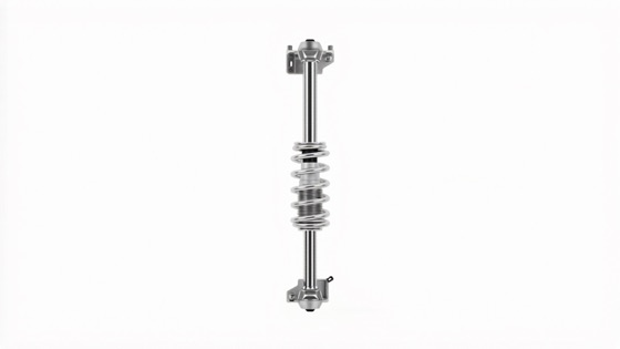 Front strut assembly and steering components